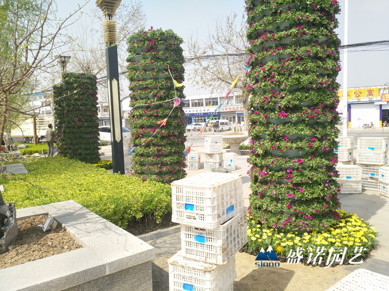 现货景观花柱花盆花柱花盆鲜花花柱绿化园林工程市政工程桥梁工程优惠