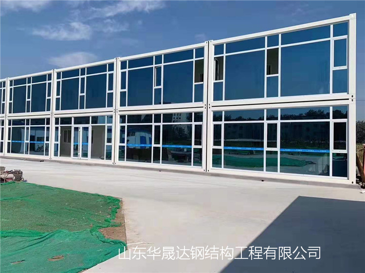 实力厂商全国批发打包箱房 快拼箱房 工地用打包箱房价格 折叠箱经销