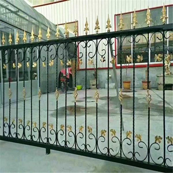 铁艺焊接护栏 煅铸精钢围墙 工厂小区围墙 铁艺围栏 方管焊接铁艺护栏